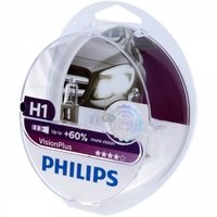 Лампа галогенова Philips H1 VisionPlus (12258VPS2)