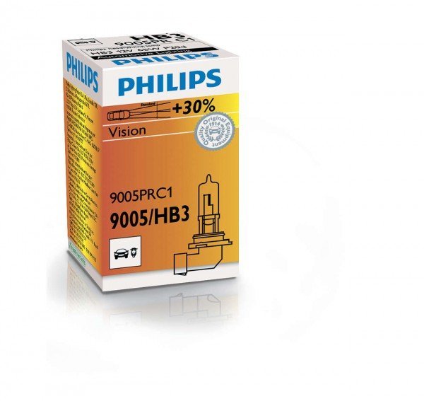 Лампа галогеновая Philips HB3 Vision (9005PRC1) – купить в Киеве | цена ...