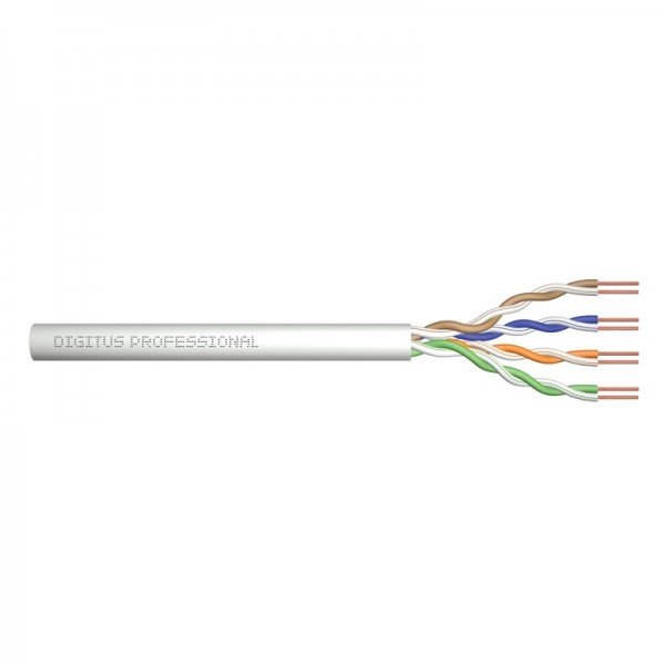 Кабель DIGITUS CAT 5e U-UTP, 305m, AWG 24/1, CCA, PVC, Grey (ACU-4511-305)