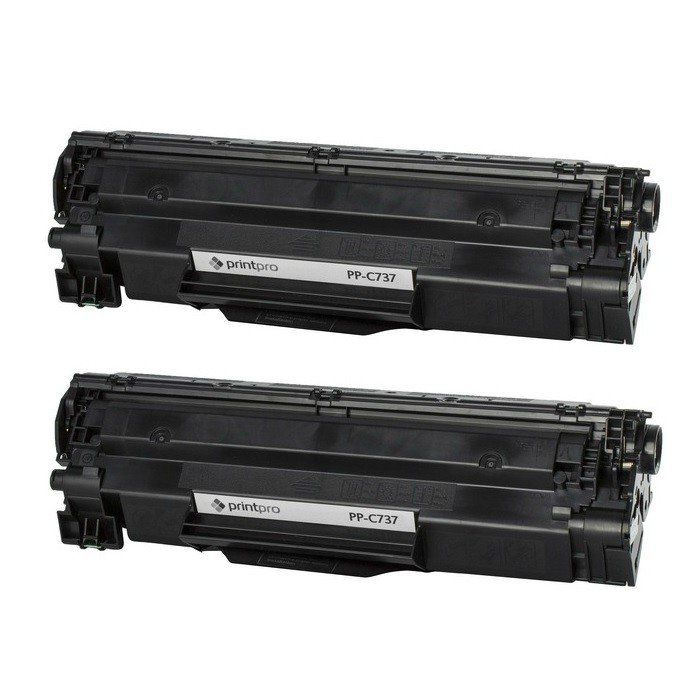 Картридж лазерний Print Pro для CANON, 737 MF211/MF212w/MF216n DUAL PACK (PP-C737DP) фото1
