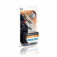 Лампа розжарювання Philips C5W (12844B2)