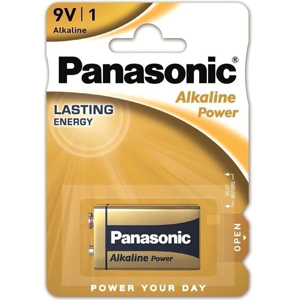 Батарейка Panasonic Alkaline Power 6LR61REB/1BP (6LR61REB/1BP) фото 