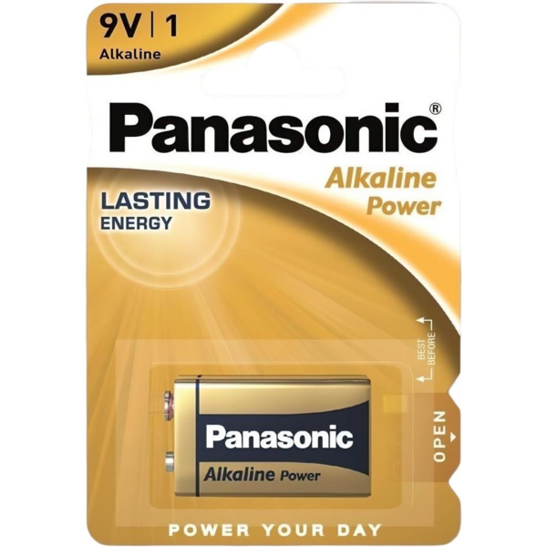 Акція на Батарейка Panasonic Alkaline Power 6LR61REB/1BP (6LR61REB/1BP) від MOYO