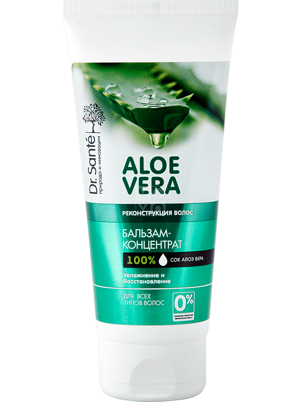 Бальзам-концентрат для волос Dr. Sante Aloe Vera Реконструкция 200 мл фото 1