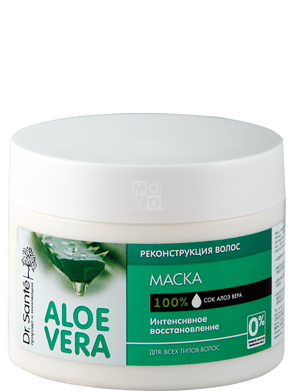 Маска для волосся Dr. Sante Aloe Vera Реконструкція 300 млфото1