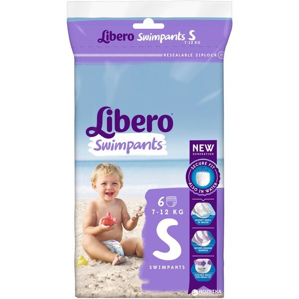 Акція на Подгузники детские Libero Swimpants Small 6 від MOYO