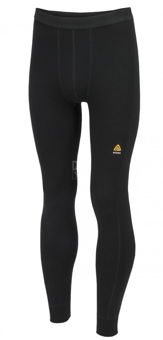 Термоштаны мужские Aclima WarmWool 200 Longs Men Jet Black XS фото 1