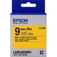  Картридж зі стрічкою Epson LK3YBP принтерів LW-300/400/400VP/700 Pastel Blk/Yell 9mm/9m (C53S653002) 