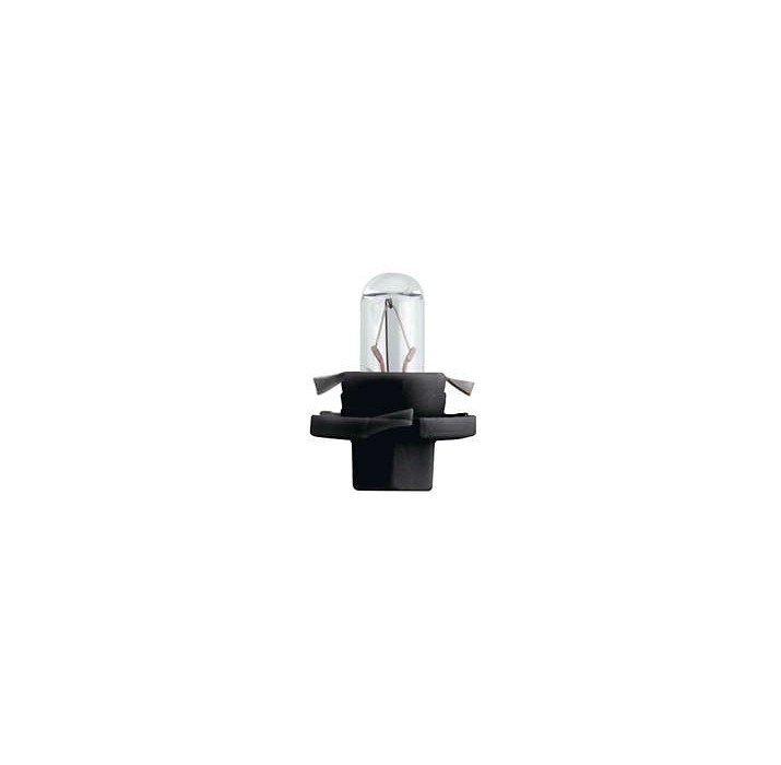 Лампа накаливания Philips BAX BX8.4d Black, 10шт/картон (12625CP) фото 