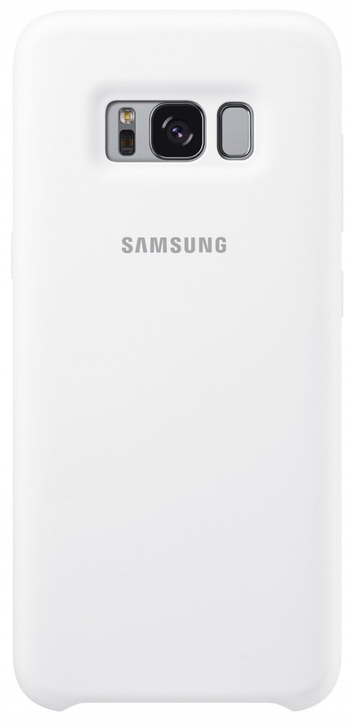 Чехол Samsung для Galaxy S8 G950 Silicone Cover White фото 