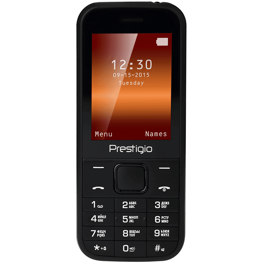 Мобильный телефон Prestigio Wize C1 1240 DS Black фото 