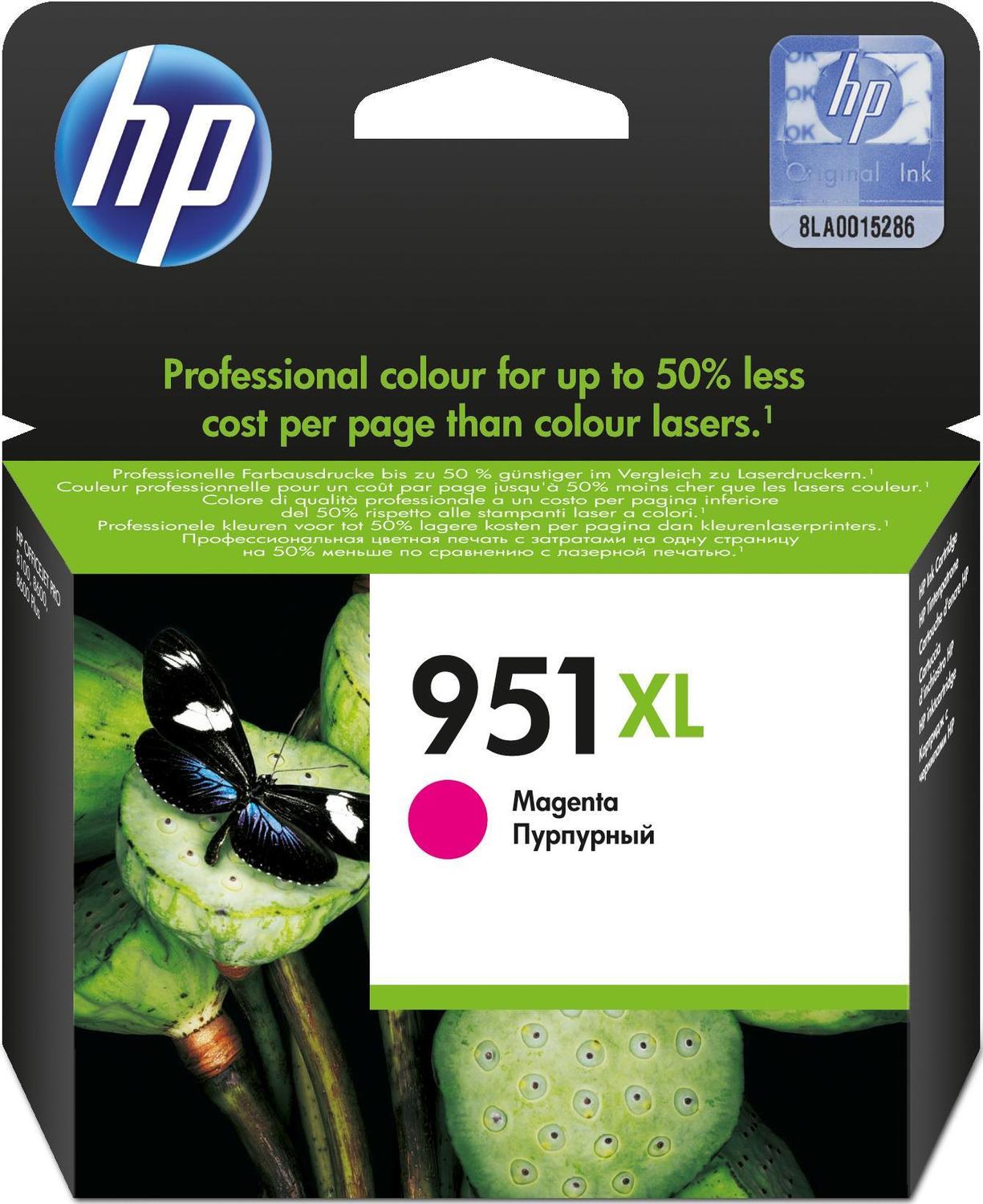 Картридж струйный HP No.951 XL OJ Pro 8100 N811a/N811d Magenta (CN047AE) фото 