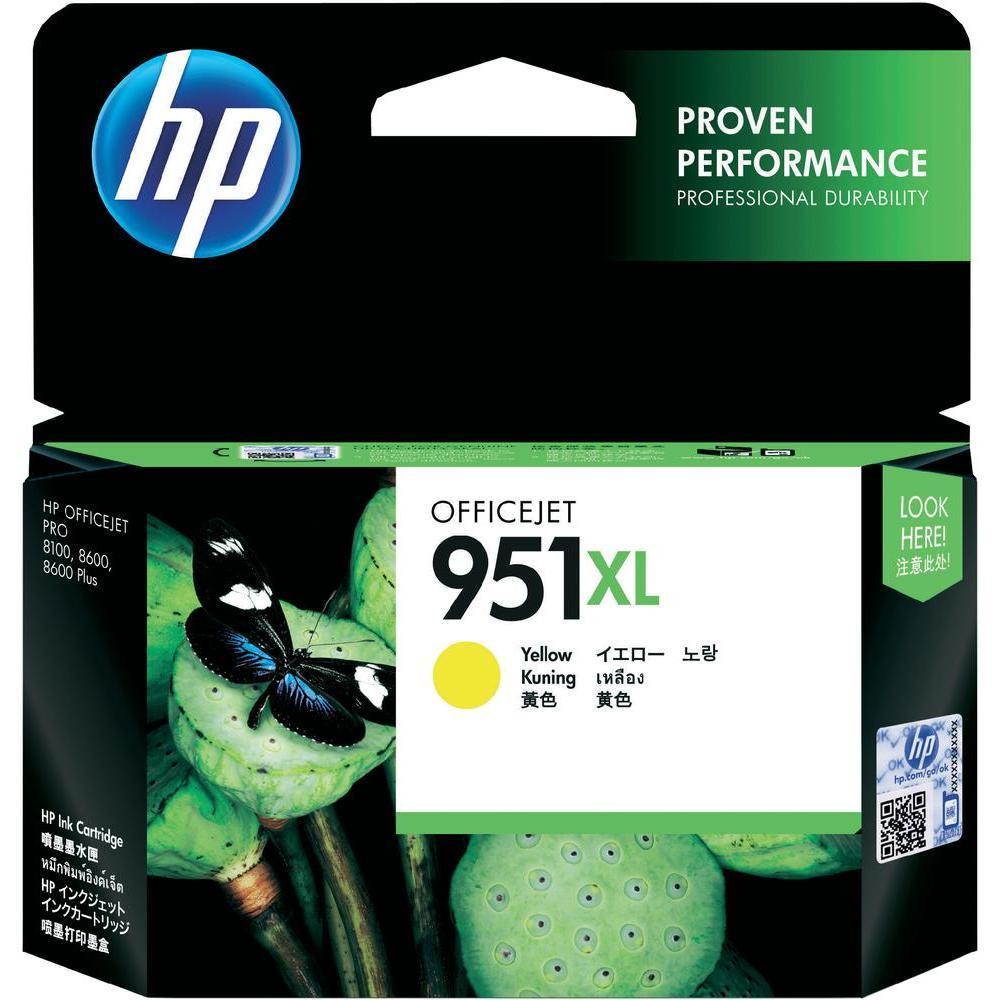 Картридж струйный HP No.951 XL OJ Pro 8100 N811a/N811d yellow (CN048AE) фото 