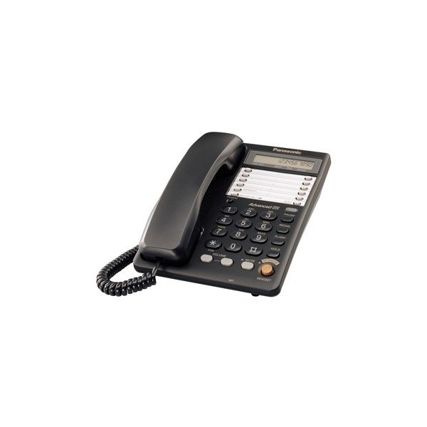  Телефон шнуровий Panasonic KX-TS2365UAB Black фото