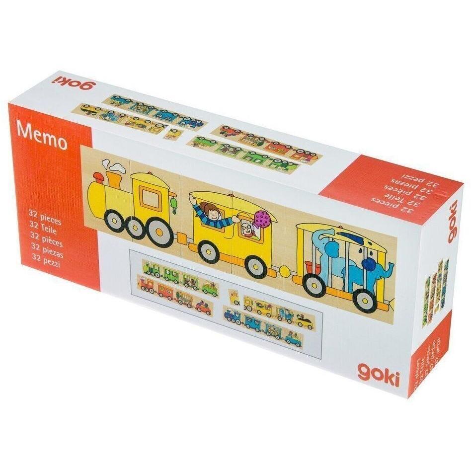 Пазл goki Цветной паровоз (56945) фото 1