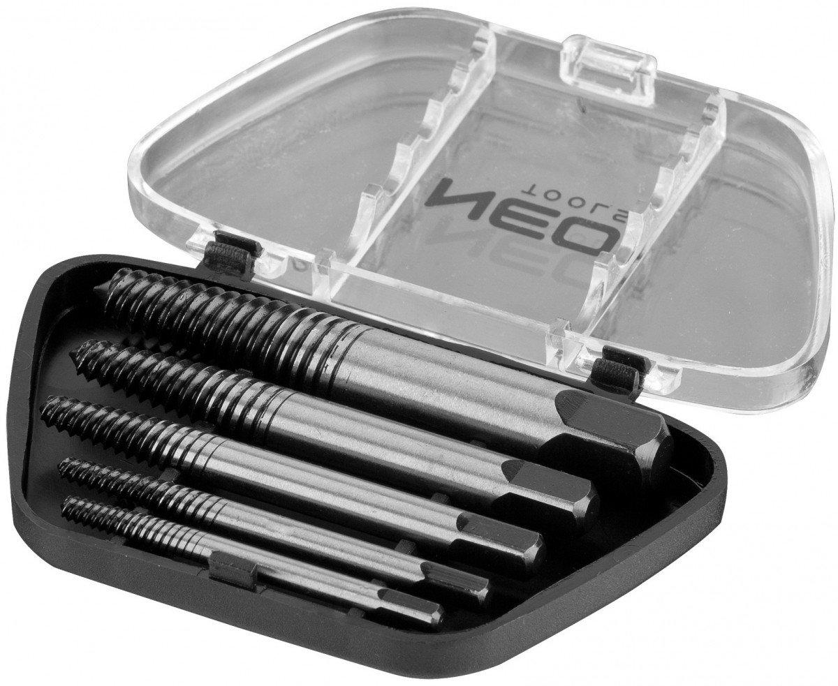 Экстракторы для обломанных болтов Neo Tools 6 шт (09-615) фото 