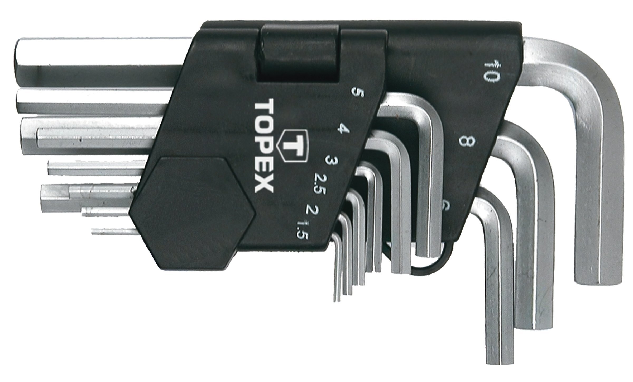 Набор ключей шестигранных TOPEX HEX 9шт (35D955) фото 1