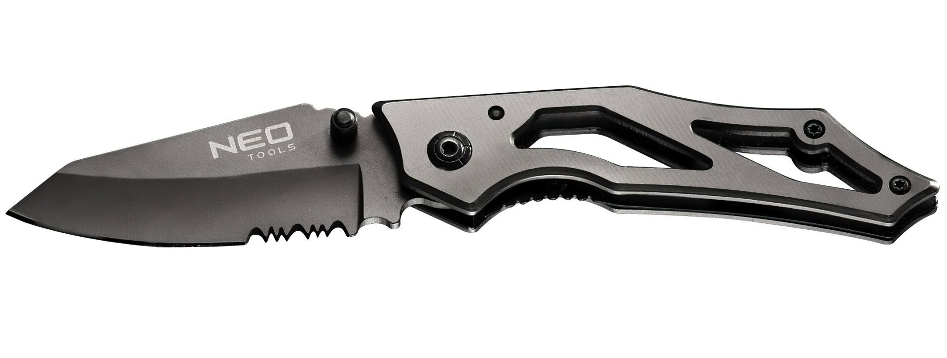 Нож строительный Neo Tools с фиксатором (63-025) фото 1