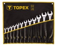 Набор ключей комбинированных TOPEX 35D758 13-32мм 12шт.
