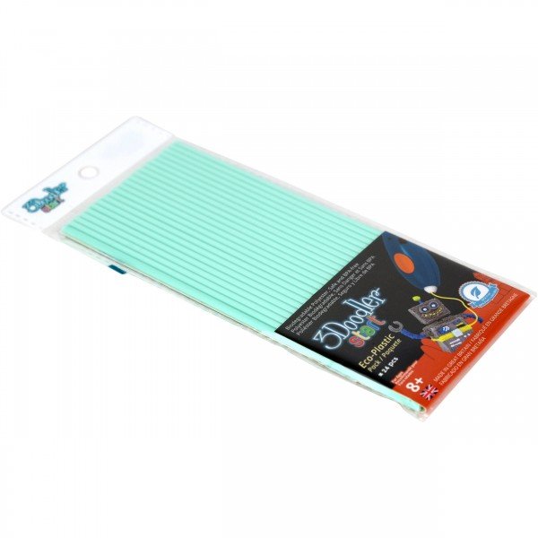 

Набор стержней для 3D ручки 3Doodler START мятный, 24 шт (3DS-ECO02-MINT-24)