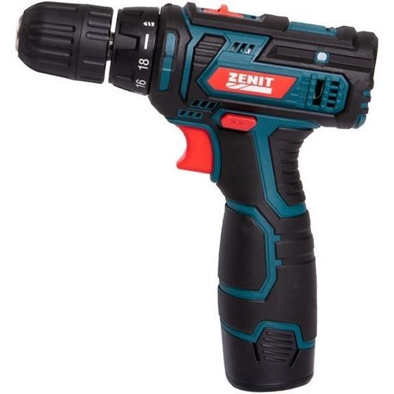 Аккумуляторный шуруповерт Зенит ЗША-12 Р2 Li фото 1