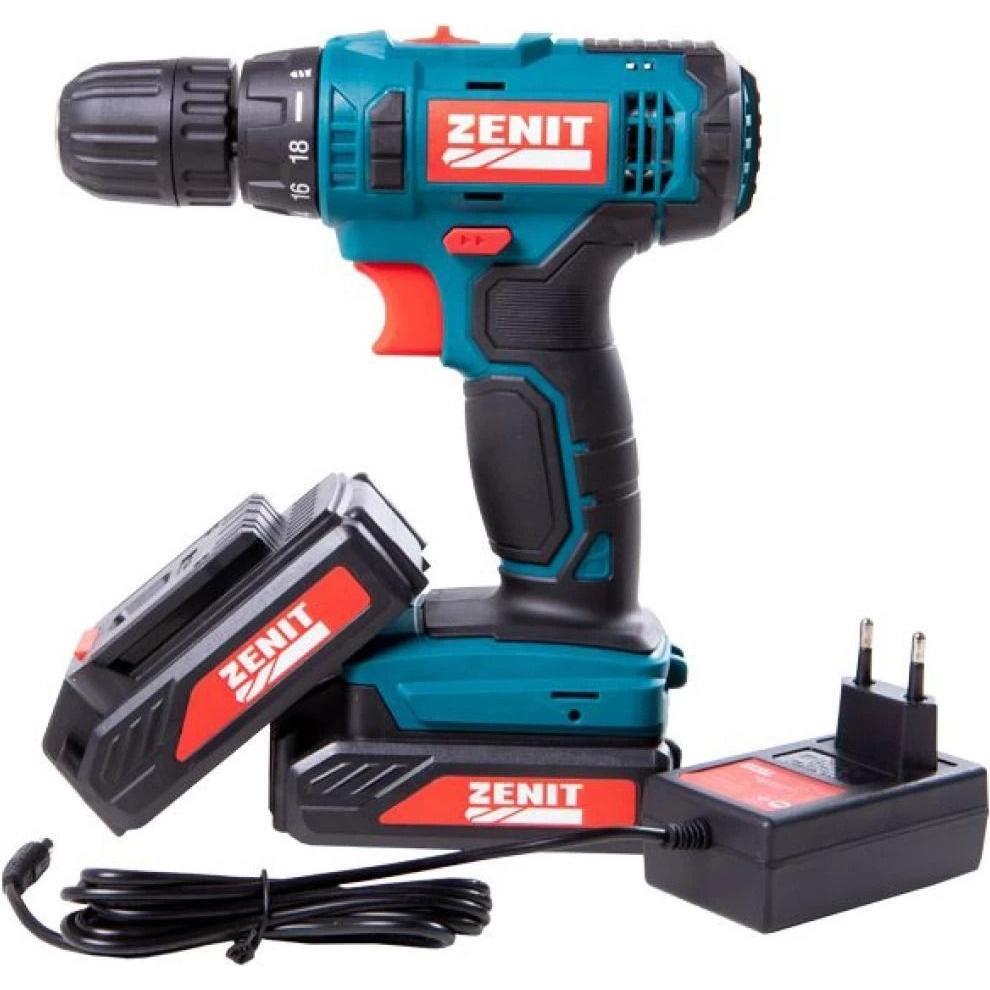 Аккумуляторный шуруповерт Зенит ЗША-12 М Li (841747) фото 1