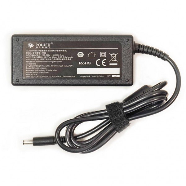 Блок питания для ноутбуков PowerPlant DELL 220V, 19.5V 65W 3.34A (4.5*3.0)
