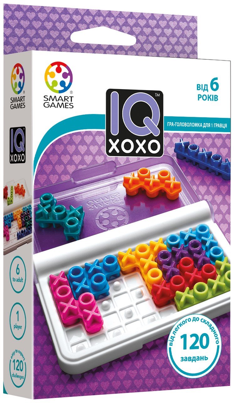  Настільна гра Smart Games "IQ XoXo" (SG 444 UKR) фото1