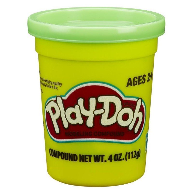 Баночка пластилина HASBRO PLAY-DOH COMPOUNDS Зеленый (B6756_B7411) фото 