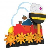 Настінна іграшка Oribel VERITIPLAY Шестіренкі містера Медведя (OR813-90001)