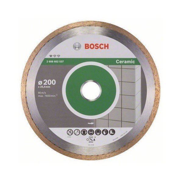 Алмазный отрезной диск Bosch Standard для керамики 200-25.4 фото 
