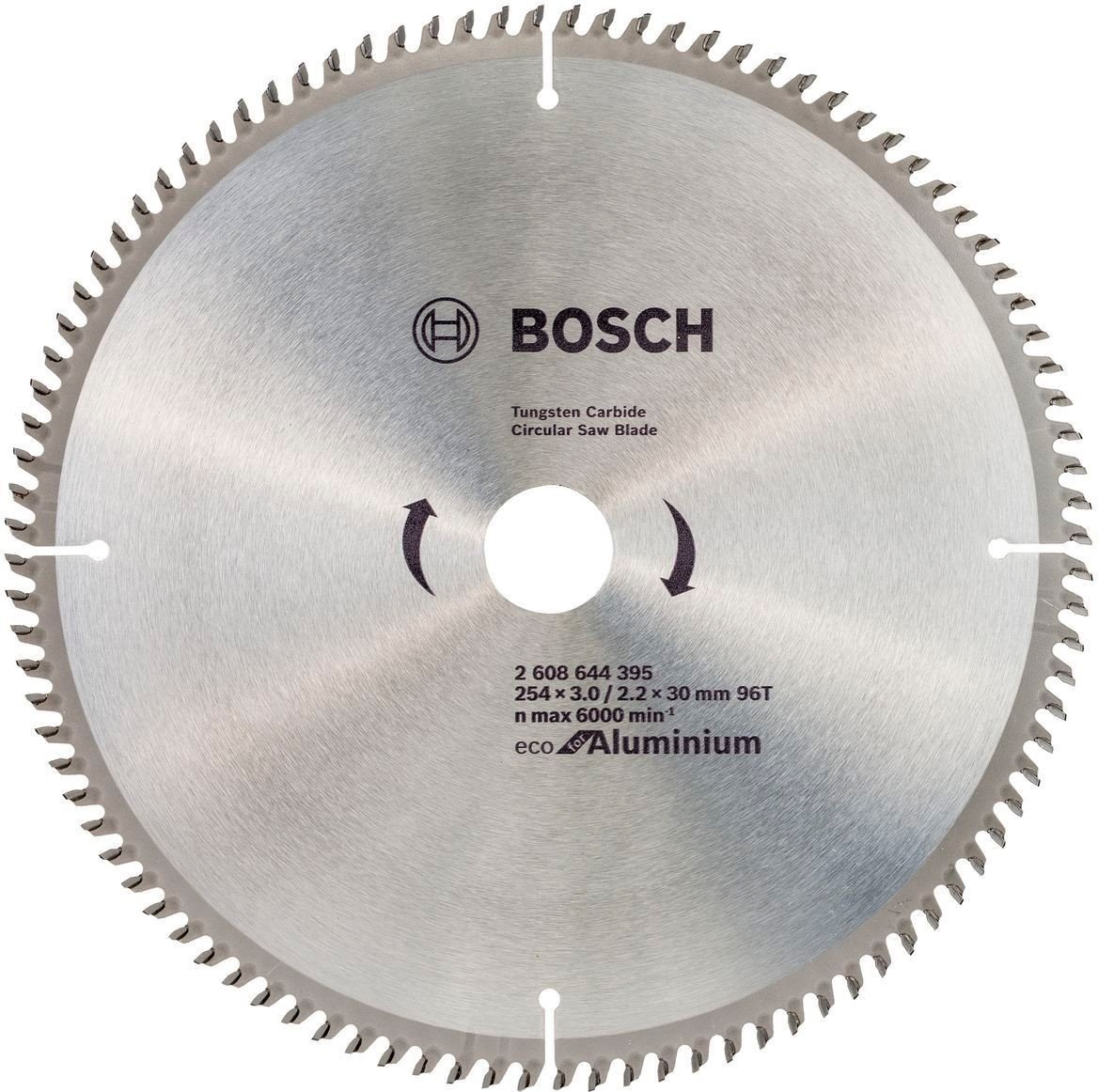 Пильный диск Bosch ECO AL 254x30 96z (2608644395) фото 