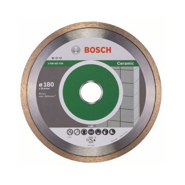 Алмазный отрезной диск Bosch Standard для керамики 180-25.4 фото 