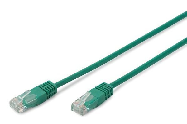 

Патч-корд DIGITUS CAT 5e UTP, 0.5м, AWG 26/7, PVC, Green (DK-1511-005/G)