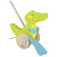  Іграшка-штовхач goki Крокодил (54911G) 