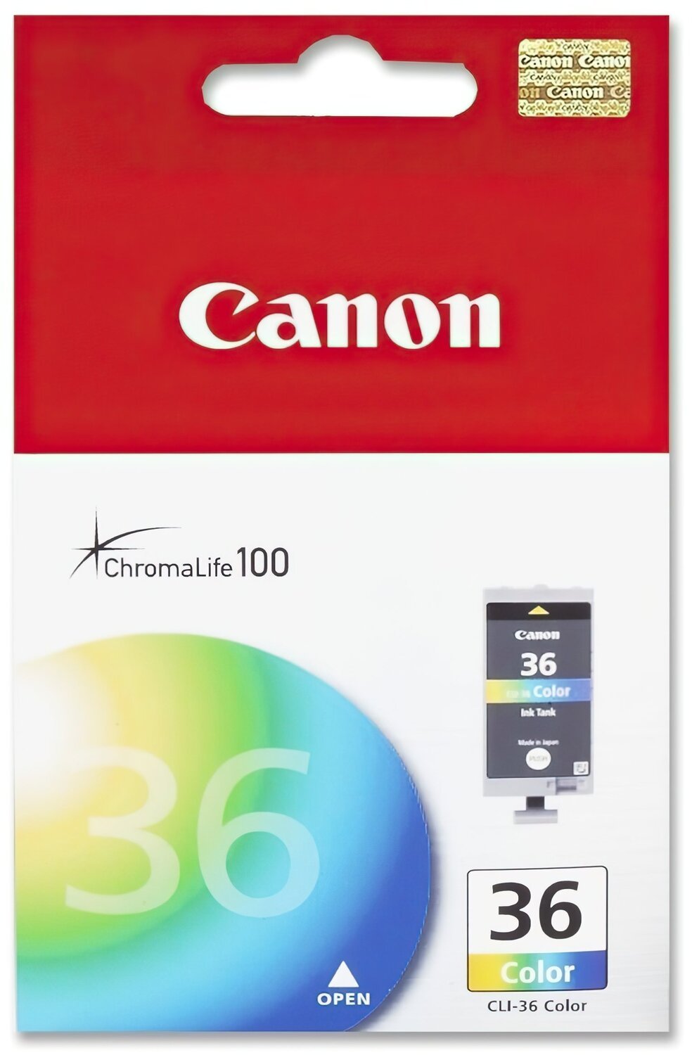 Картридж струйный CANON CLI-36 Color PIXMA iP100, mini260 (1511B001) фото 