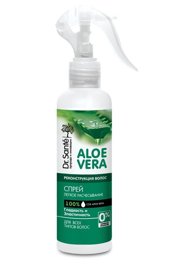 Спрей для волос Dr. Sante Aloe Vera Для всех типов волос легкое расчесывание 150 мл фото 1