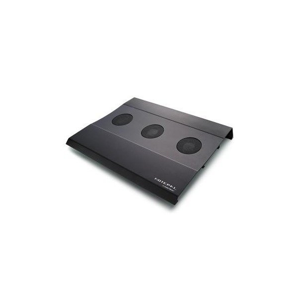 Подставка для ноутбука Cooler Master Notepal W2, алюминиевая,3x70мм fan,черная (R9-NBC-AWCK-GP) фото 