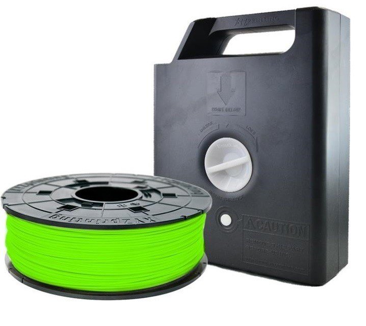 Катушка с нитью 1.75мм/0.6кг PLA(NFC) XYZprinting Filament для Junior, miniMaker, Nano, неон-зелен RFPLCXEU0AD фото 