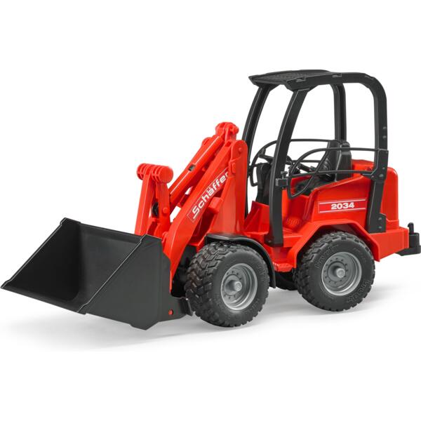Мини-погрузчик BRUDER 1:16 Schaffer Compact 2034 (2190)