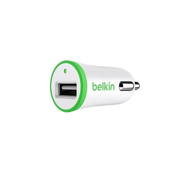 Автомобильное зарядное устройство Belkin Single USB 1A Green фото 