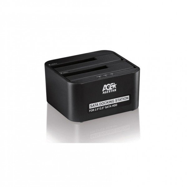 Док-станция для 2хHDD Agestar 3UBT6-6G (Black) – купить в Киеве | цена ...
