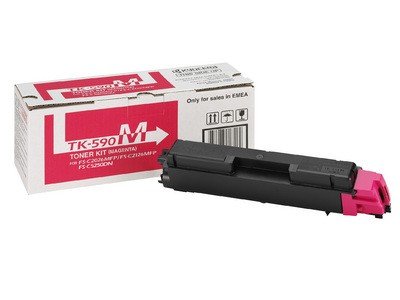 Тонер-картридж лазерный Kyocera TK-590M (1T02KVBNL0) фото1