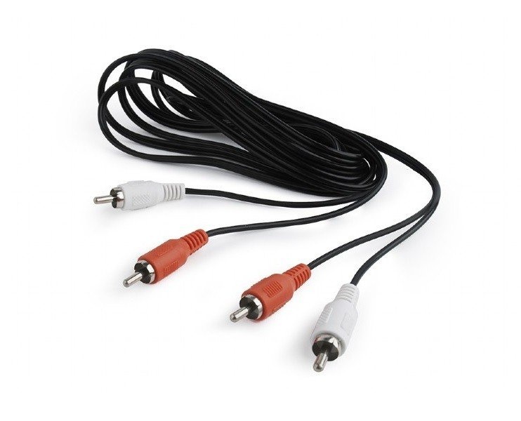 Кабель RCA Cablexpert 2RCA-2RCA, 1.8 м (CCA-2R2R-6) фото1