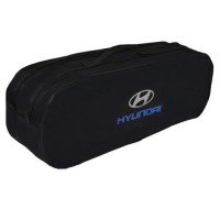 Сумка-органайзер Poputchik в багажник Hyundai Черная 50х18х18см (03-019-2Д)