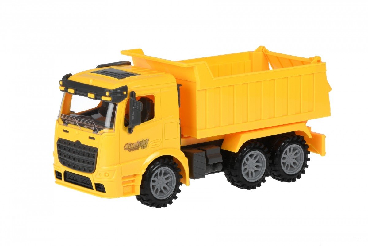 Машинка инерционная Same Toy Truck Самосвал желтый (98-611Ut-1) фото 