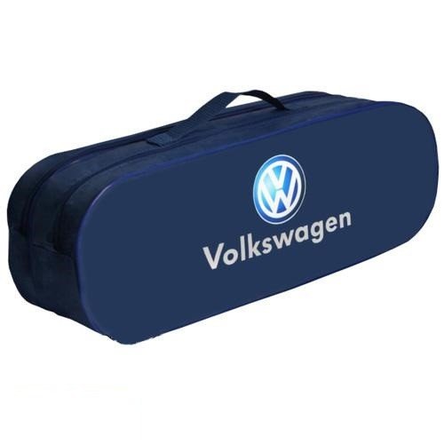 Сумка-органайзер Poputchik в багажник Volkswagen Синя 50х18х18см (03-031-2Д)фото