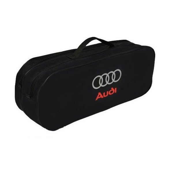 Сумка-органайзер Poputchik в багажник Audi Черная 50х18х18см (03-040-2Д) фото 1