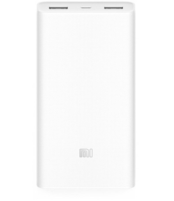Портативный аккумулятор Xiaomi Mi Power bank 2 20000mAh White фото 