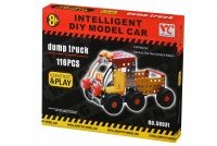  Конструктор металевий Same Toy Inteligent DIY Model Car Самоскид 116 елементів (58031Ut) 